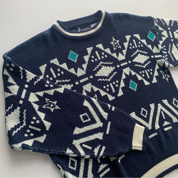 Vintage Grandpa Sweater - Picture 1 of 5